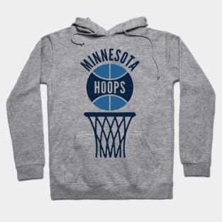 Retro Minnesota Hoops Logo Hoodie